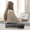 Zyxel GS1915-8EP Hallatav L2 Gigabit Ethernet (10/100/1000) Power over Ethernet (PoE) Must