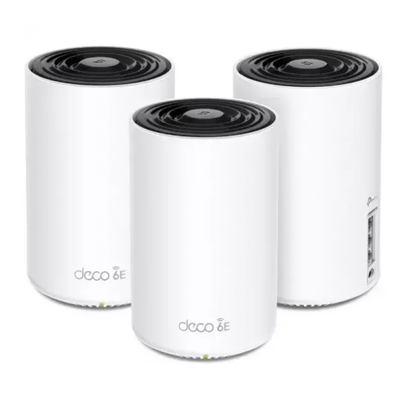 TP-Link Deco XE75 (3 tk) AXE5400 kolmeribaline Wi-Fi 6E Mesh-süsteem