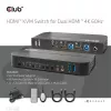 KVM-lüliti CLUB3D CSV-1382 kahe HDMI 4K 60Hz USB