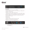 KVM-lüliti CLUB3D CSV-1382 kahe HDMI 4K 60Hz USB