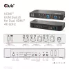 KVM-lüliti CLUB3D CSV-1382 kahe HDMI 4K 60Hz USB