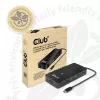 CLUB3D Type-C 7-in-1 jaotur 2x HDMI, 2x USB Gen1 Type-A, 1x RJ45, 1x 3.5mm heli, 1x USB Gen1 Type-C 100W emane port