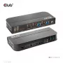 CLUB3D DisplayPort/HDMI KVM-lüliti kahele DisplayPort 4K 60Hz