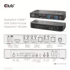 CLUB3D DisplayPort/HDMI KVM-lüliti kahele DisplayPort 4K 60Hz