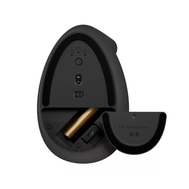 LOGITECH Lift For Business juhtmevaba hiir paremakäelistele, grafiit/must