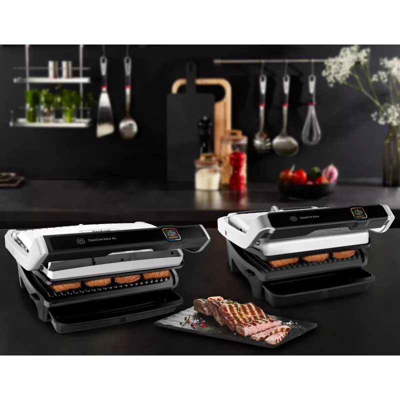 Kontaktgrill Tefal OptiGrill Elite XL GC760D Roostevaba teras 2200W