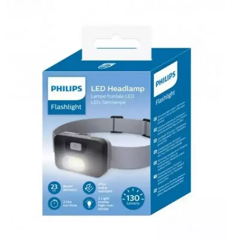 Pealamp Philips SFL1000H/10 must — LED, 100 luumenit