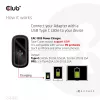 CLUB3D Travel Charger 65W GAN tehnoloogia, üks USB USB-C port, Power Delivery (PD) 3.0 tugi