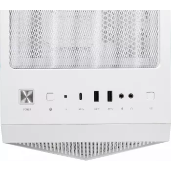 Mänguarvuti korpus MSI MPG GUNGNIR 110R Valge Midi Tower