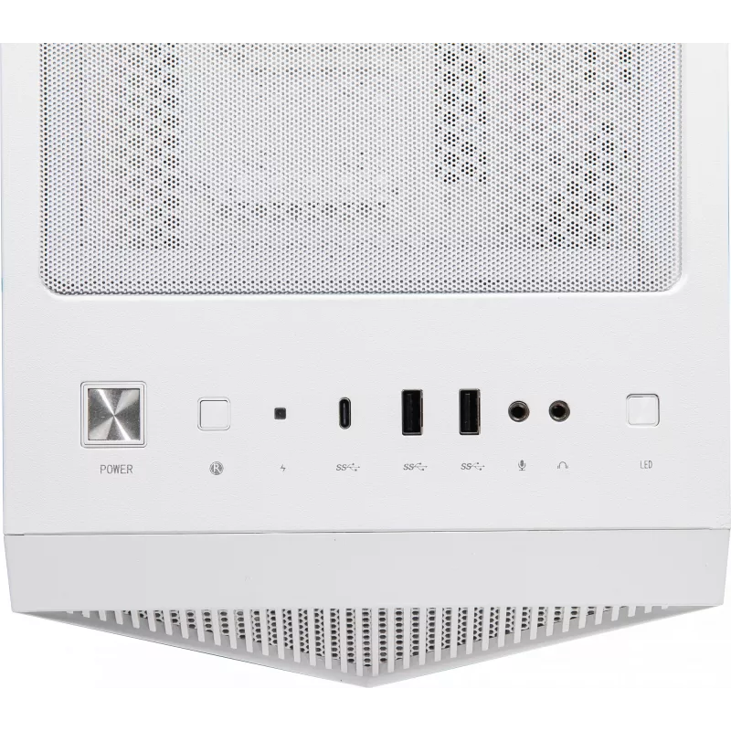 Mänguarvuti korpus MSI MPG GUNGNIR 110R Valge Midi Tower