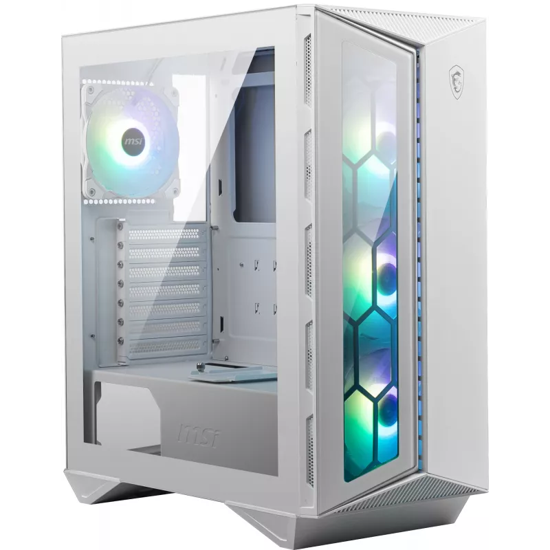 Mänguarvuti korpus MSI MPG GUNGNIR 110R Valge Midi Tower