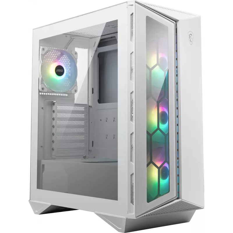 Mänguarvuti korpus MSI MPG GUNGNIR 110R Valge Midi Tower