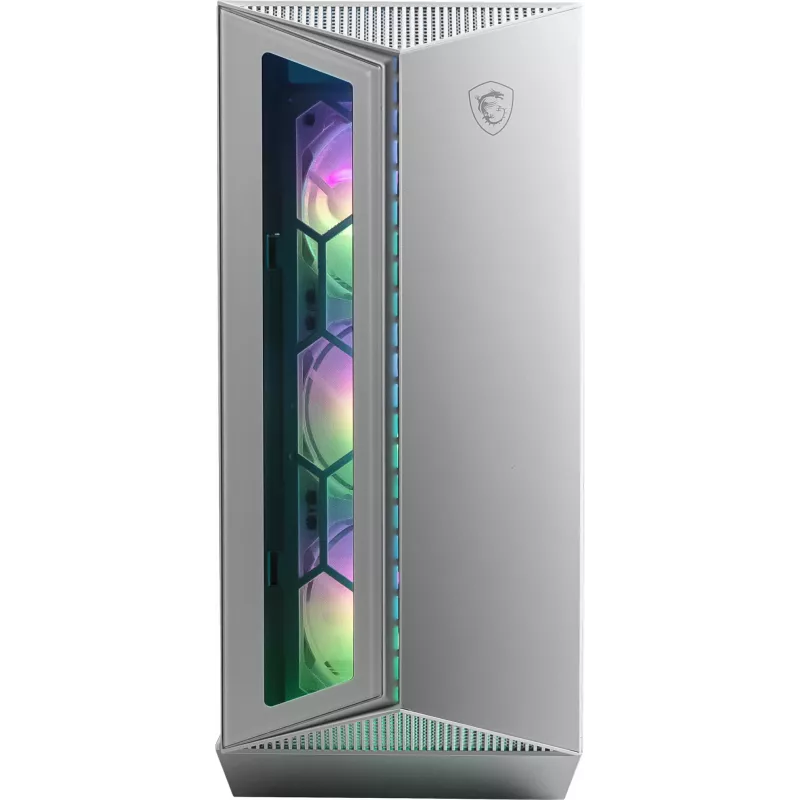 Mänguarvuti korpus MSI MPG GUNGNIR 110R Valge Midi Tower