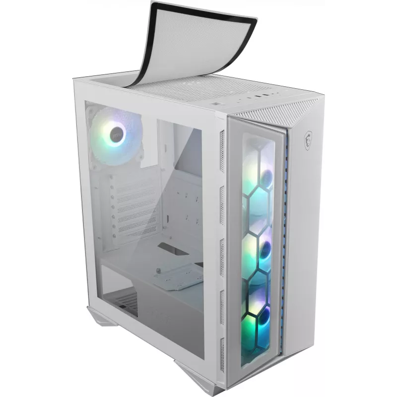Mänguarvuti korpus MSI MPG GUNGNIR 110R Valge Midi Tower