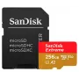 WESTERN DIGITAL Extreme PLUS Micro SDXC 256GB+SD adapter 200MB/s 140MB/s A2 C10 V30 UHS-I U3