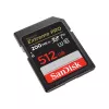 SDXC-mälukaart SANDISK Extreme PRO 512 GB — Class 10, U3, V30, lugemiskiirus 200 MB/s, kirjutamiskiirus 140 MB/s, veekindel
