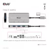 CLUB3D 4-pordine USB-A jaotur USB-C jaoks – 10 Gbps kiire andmeedastus