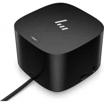 HP Thunderbolt Dock 120W G4, juhtmega, Thunderbolt 4, must, Kensington, Hiina, Tai, Taiwan, äri