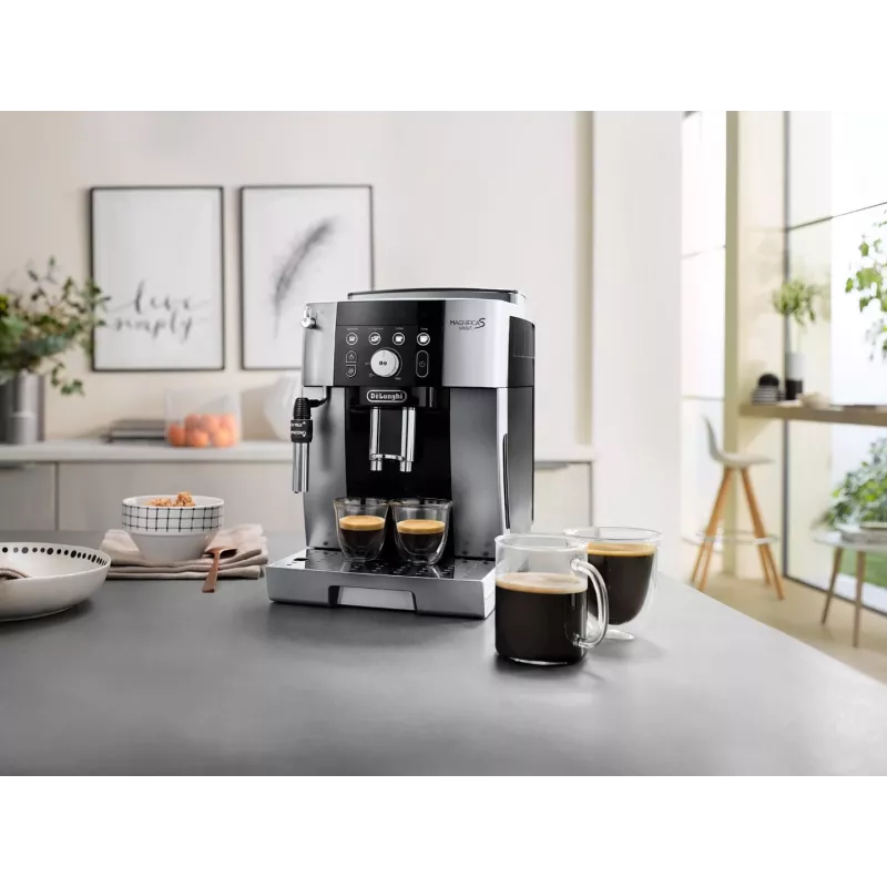 Espressomasin De’Longhi Magnifica S Smart ECAM 250.23.SB — 1,8 L veepaak, 250 g oahoidla, 15 baari, sisseehitatud veski