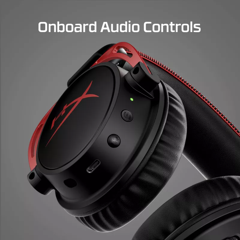 HyperX Cloud Alpha - juhtmevabad mänguripeakomplektid (must-punane)