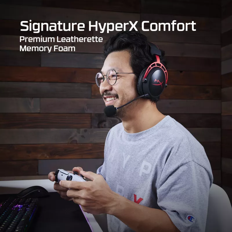 HyperX Cloud Alpha - juhtmevabad mänguripeakomplektid (must-punane)