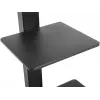 TV-kapp Goobay 58526 Must teras 1 riiul 650x400x1458 mm