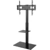 TV-kapp Goobay 58526 Must teras 1 riiul 650x400x1458 mm