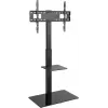 TV-kapp Goobay 58526 Must teras 1 riiul 650x400x1458 mm