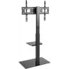 TV-kapp Goobay 58526 Must teras 1 riiul 650x400x1458 mm