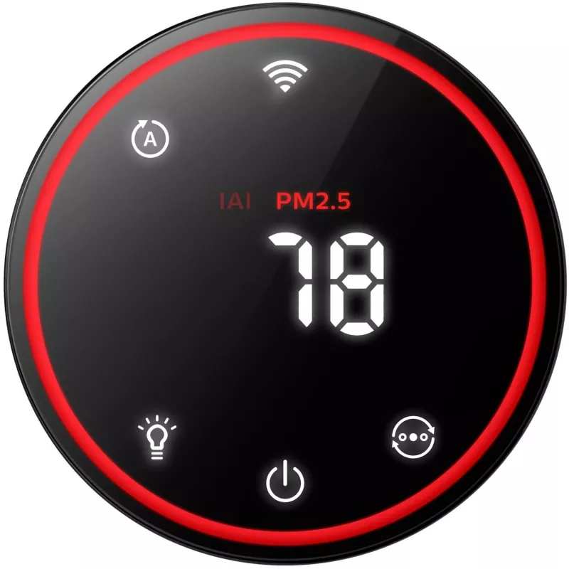 Philips 1000 seeria AC1715 78 m² 50 dB 27 W Must, Valge