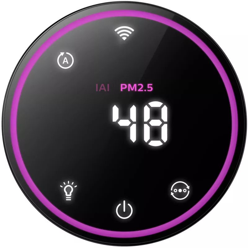 Philips 1000 seeria AC1715 78 m² 50 dB 27 W Must, Valge