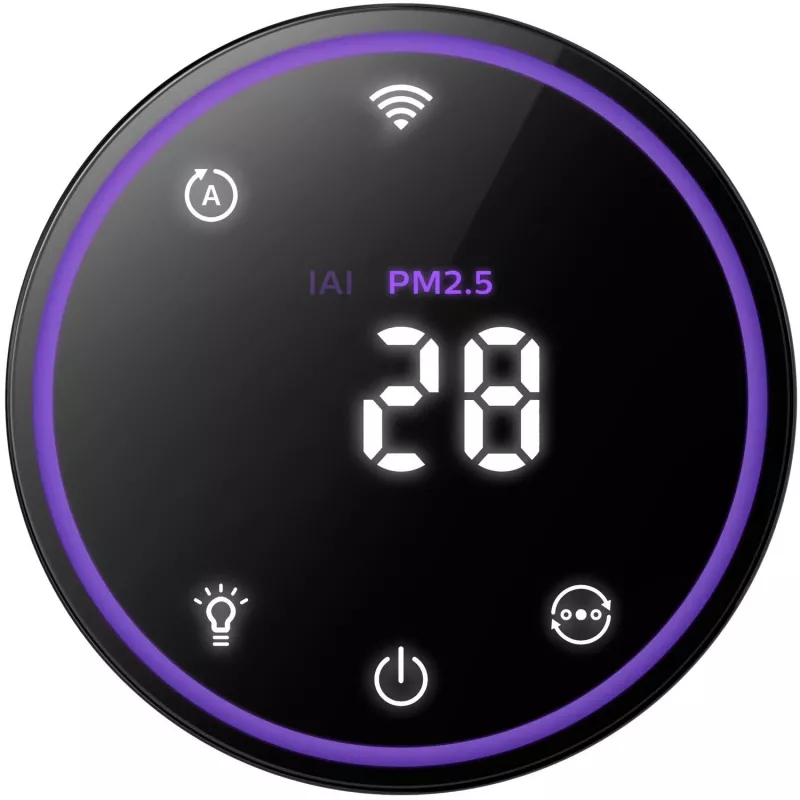 Philips 1000 seeria AC1715 78 m² 50 dB 27 W Must, Valge