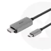 CLUB3D USB Gen2 USB-C HDMI-le 4K120Hz 8K60Hz HDR10 koos DSC1.2 aktiivkaabel M/M 3m / 9.84ft