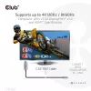 CLUB3D USB Gen2 USB-C HDMI-le 4K120Hz 8K60Hz HDR10 koos DSC1.2 aktiivkaabel M/M 3m / 9.84ft