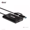 CLUB3D USB Gen1 USB-C/-A duaal-HDMI-le (4K/30Hz) / VGA-le (1080/60Hz)