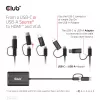CLUB3D USB Gen1 USB-C/-A duaal-HDMI-le (4K/30Hz) / VGA-le (1080/60Hz)