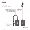 CLUB3D USB Gen1 USB-C/-A duaal-HDMI-le (4K/30Hz) / VGA-le (1080/60Hz)