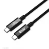 CLUB3D USB4 Gen2x2 USB-C kahesuunaline kaabel 4K60Hz, andmed 20Gbps, PD 240W(48V/5A) EPR M/M 2m