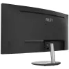 MSI Pro MP341CQ 34-tolline kumer monitor, 1500R, UWQHD (3440 x 1440), 21:9, 100Hz, VA, 4ms, HDMI, VGA, sisseehitatud kõlarid, peegeldusvastane, virvendusvastane, vähem sinist valgust, TÜV sertifikaat, VESA, Kensington, must
