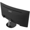 MSI Pro MP341CQ 34-tolline kumer monitor, 1500R, UWQHD (3440 x 1440), 21:9, 100Hz, VA, 4ms, HDMI, VGA, sisseehitatud kõlarid, peegeldusvastane, virvendusvastane, vähem sinist valgust, TÜV sertifikaat, VESA, Kensington, must