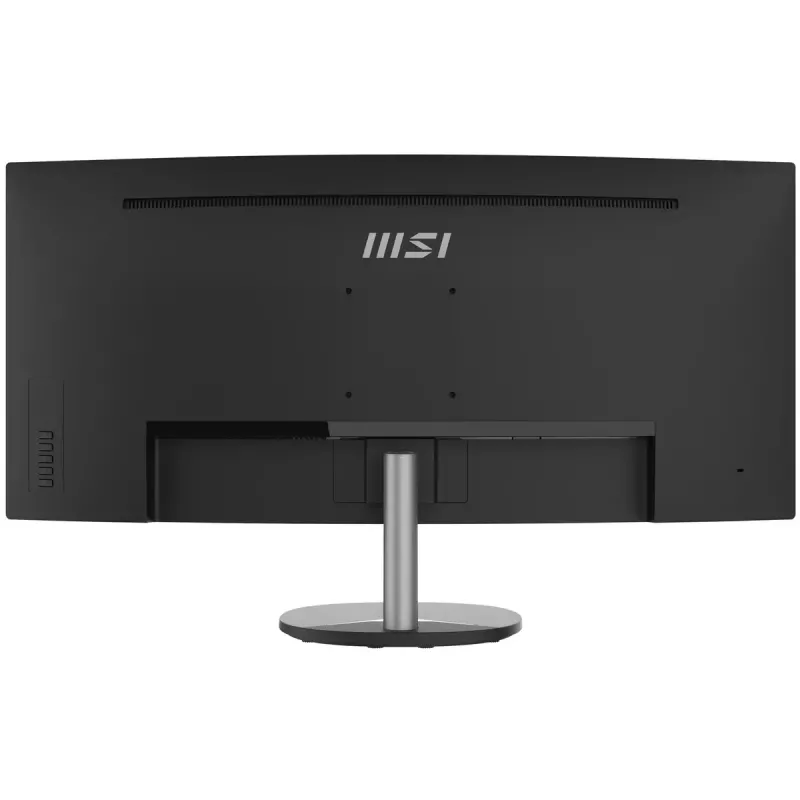 MSI Pro MP341CQ 34-tolline kumer monitor, 1500R, UWQHD (3440 x 1440), 21:9, 100Hz, VA, 4ms, HDMI, VGA, sisseehitatud kõlarid, peegeldusvastane, virvendusvastane, vähem sinist valgust, TÜV sertifikaat, VESA, Kensington, must