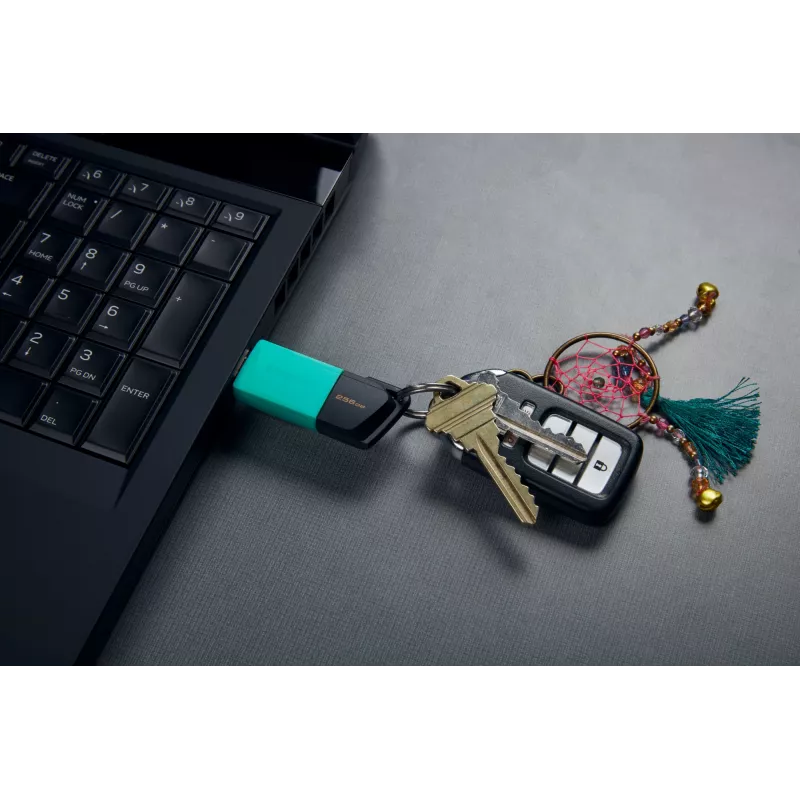 Kingston Technology DataTraveler 256GB USB3.2 Gen1 Exodia M (must + sinakasroheline)