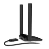 Traadita adapter TP-Link AX1800 topeltantennidega 2,4 GHz 5 GHz Wi-Fi 6