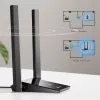 Traadita adapter TP-Link AX1800 topeltantennidega 2,4 GHz 5 GHz Wi-Fi 6