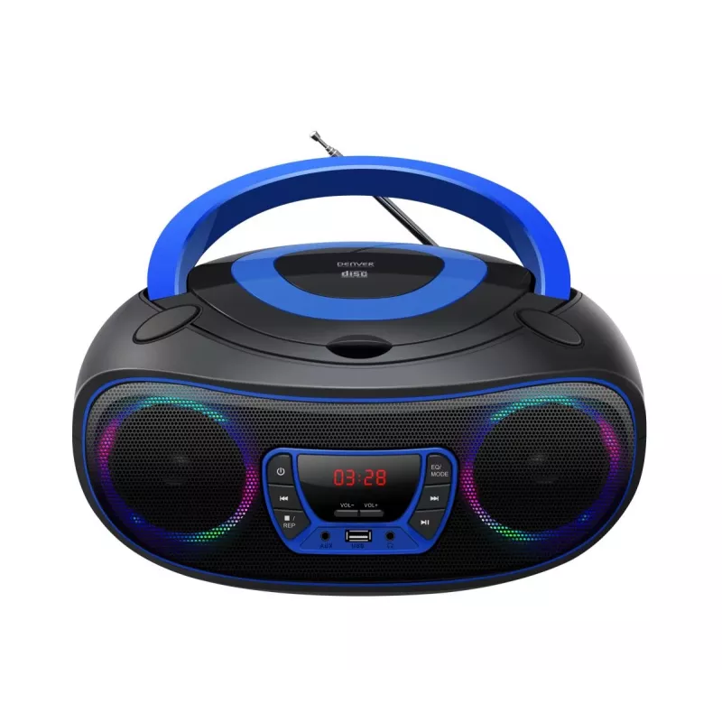DENVER ELECTRONICS Tcu-212 Bluetooth Boombox sinine