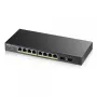 Zyxel GS1900-8HP v3 PoE hallatav L2 Gigabit Ethernet (10/100/1000) Power over Ethernet (PoE) must
