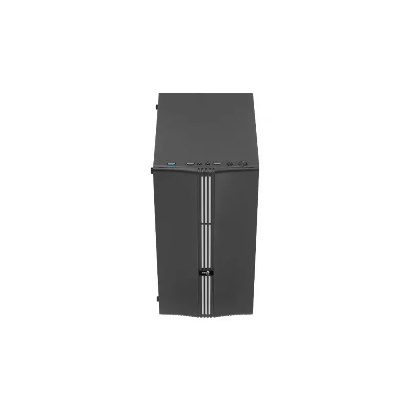 Aerocool Evo Mini RGB Micro ATX Mini Tower korpus, must, aknaga