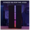 Aerocool Evo Mini RGB Micro ATX Mini Tower korpus, must, aknaga