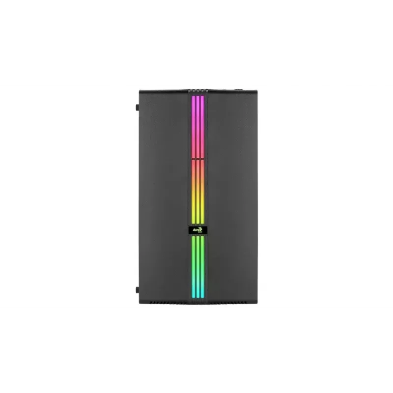 Aerocool Evo Mini RGB Micro ATX Mini Tower korpus, must, aknaga