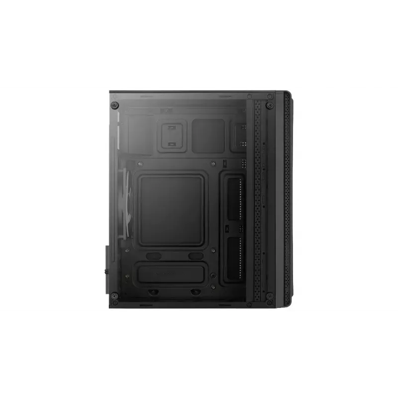 Aerocool Evo Mini RGB Micro ATX Mini Tower korpus, must, aknaga